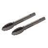 BBQ Buddy Tongs for Cooking - 2 Pieces Metal Tongs