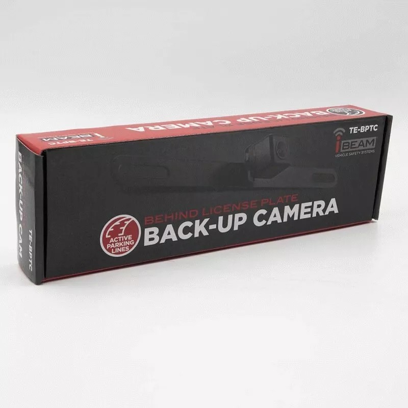 iBEAM TE-BPTC /LICENSE PLATE BACK UP "REVERSE" CAMERA KIT W/ACTIVE