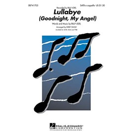 Lullabye (Goodnight, My Angel) SATB a cappella
