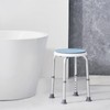 VEVOR Shower Chair for Inside Shower, 360 Degree Swivel Shower