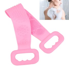 Limpiador de Espalda de Silicona para Ducha, Potente Herramienta de Limpieza Corporal, Cepillo de Silicona para el Cuerpo, Lavado de Espalda para Ducha, Cepillo de Silicona para el Cuerpo del(azul)