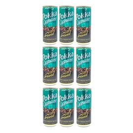 PARSIC 9-Pack Set - Dark Roast Coffee, Vanilla, Cappuccino, 8.1 Fl Oz (240ml) Each