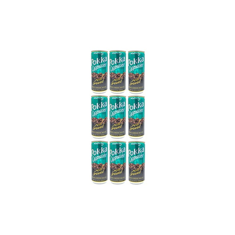 PARSIC 9-Pack Set - Dark Roast Coffee, Vanilla, Cappuccino, 8.1