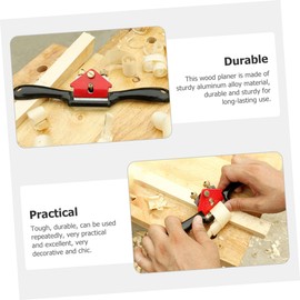 SHINEOFI 1 Set Adjustable Hand Planer for Woodworking Precision Spokeshave Tool with Contoured Handle for Carving and Trimming Durable Design for DIY Projects and Home Renovation