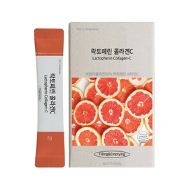 락토페린 콜라겐 C 비타민 자몽맛 1박스 30개입 한달분 Lactoferrin Collagen Vitamin C Grapefruit Flavor 1 Box 30 Count One Month Supply