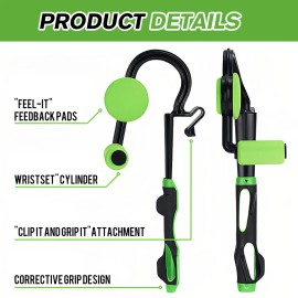 Golf Grip Trainer Golf Swing Aid Club Attachment To Correct Hand Placement USA