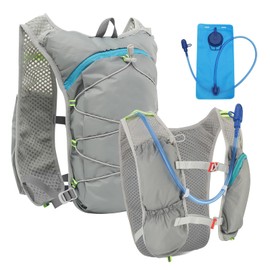 Hydration Running Backpack Lightweight with 2L Water Bladder Water Backpack Running Vest with Water Bottle and Hydration Bladder Ultralight Running Vest Hydration Backpack for Running for Hiking