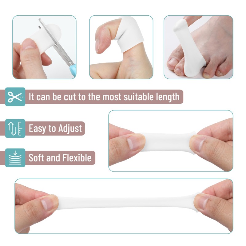 DR. JK- Silicone Toe Protectors for Men & Women, 4