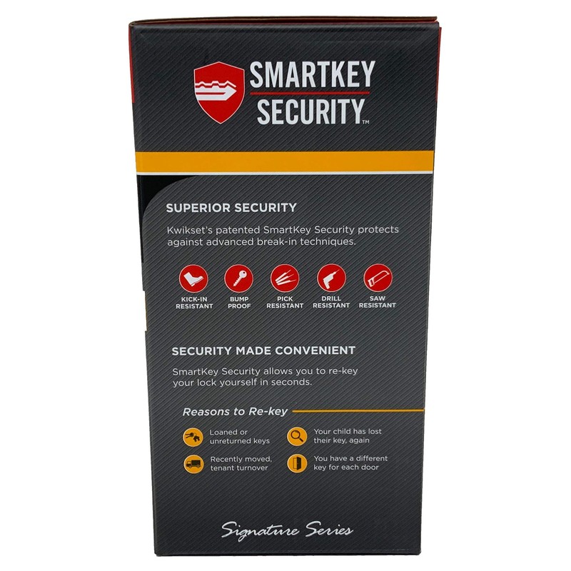 Kwikset 985 11P SMT CP K4 V1 Signature Bronze Double