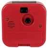 Colorful Silent Alarm Clock – Non-Ticking, Square Design, Battery Operated,