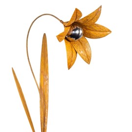 Cim Grate Garden Stake - Patina Flowers
