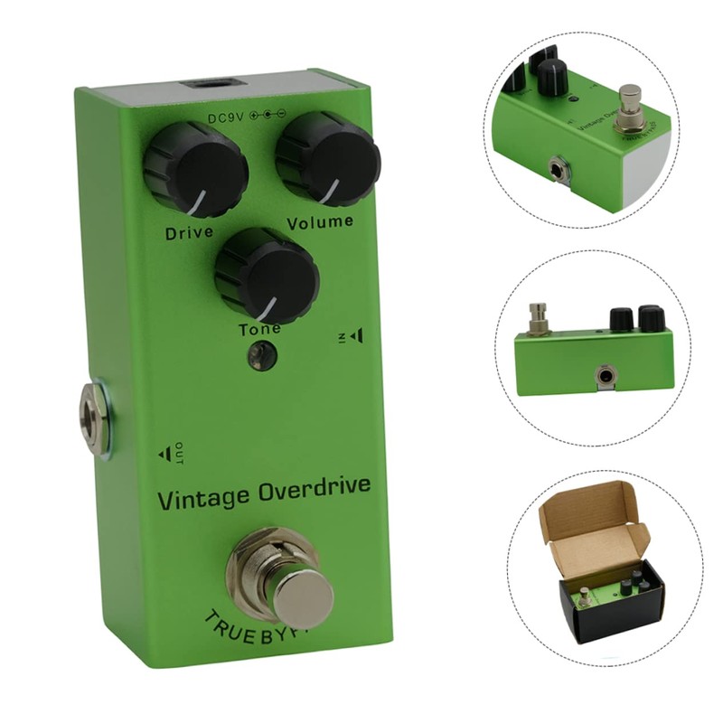 Mikinona Guitar Effects Pedal with Classic Durable Metal Shell True