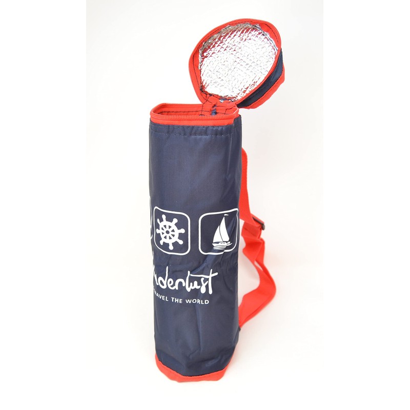 Blue Total Hidalgo 1.5L Bottles Flexible Portable Beach Camping Cooler