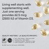 Sports Research Vitamin D3 2500iu (25mcg) with Coconut Oil -