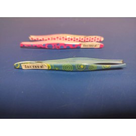 Eyebrow Tweezers 3 Each Hair Removal Tweezers, Steel Eyebrow Tweezers, Misc Patterns/Colors