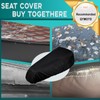 QYMOTO 19" Upgraded Coleman CT200U Seat,Red Stitching Pattern for CT200U-A