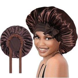 seidenhaube zum schlafen Bonnet Seide Herren Maulbeerseide Schlafhaube Satin Haarhaube