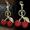 Cherry Keychain Bag Charms Purse, Exquisite, Fashionable, Women Cute Bag