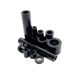 OG Secure | Black Anodised Aluminium Standoff Spacers | M4 5-50mm 40mm / 10