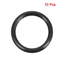 sourcing map Nitrile Rubber O-Ring Metric Seal Rubber 45 mm Outer Diameter 33.6 mm Inner Diameter 5.7 mm Width Pack of 10