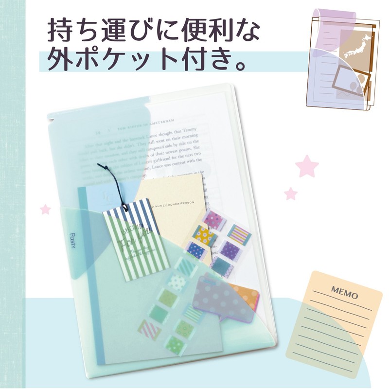 Plus Pasty Clear Presentation Folders