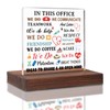 SOSREBEDR Funny Desk Signs for Work Office, Job Presents gifts,