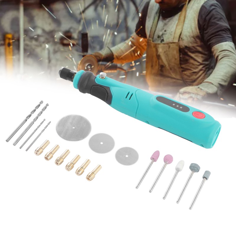 Cordless Rotary Tool Mini Power Rotary Tool 3 Speed USB