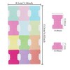 Monthly Tabs Planner Stickers Double Sided Index Tabs Writable Note