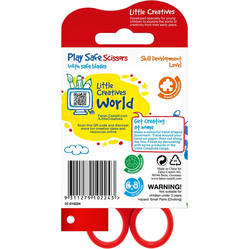 Faber-Castell Little Creatives Playsafe Scissors (37-010224)