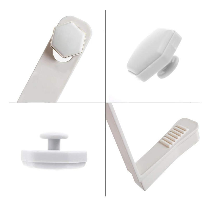 Toosunny - Juego de 4 soportes para sábanas para guardar