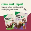 Snak Club Tajin Chocolatey Peanut and Corn Clusters, Chocolate Covered