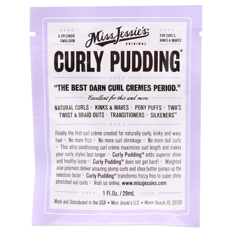 Curly Pudding by Miss Jessies for Unisex - 1 oz