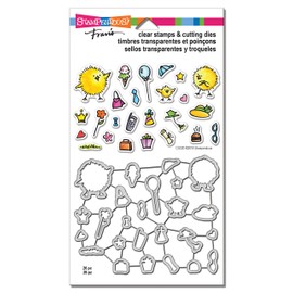 Stampendous Everyday Chicks Clear Stamp/Die Set