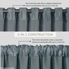 Elrene Home Fashions All Seasons Energy Efficient Room Darkening-Rod Pocket