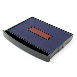 Almohadilla de repuesto para MaxMark XL Dater - Color azul/rojo