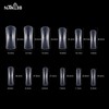 NMKL38 120Pcs Dual Forms Full Cover Nail Tips Upper Arched