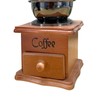 Manual Coffee Grinder Italian Retro Portable Stainless Steel Brown Hand