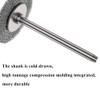 60pcs Stainless Steel Wire Brushes Wheel Cup Pen Cleaning Brush