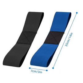 Golf Swing Arm Band Training Aid Golf Swing Trainer Golf Training Aid Swing Correcting Arm Band for Golf Beginners Elastic Posture Aids (Black)