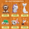 Crochet Kit for Beginners – 6 PCS Crochet Animal Kit,