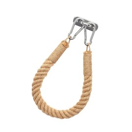 Rope Toilet Roll Holder,Wooden Kitchen Roll Holder Log Style,Wall Mounted Bath Towel Holder,Natural Handmade Jute Wall-Mounted Bathroom Accessory for Rustic Farmhouse Decor