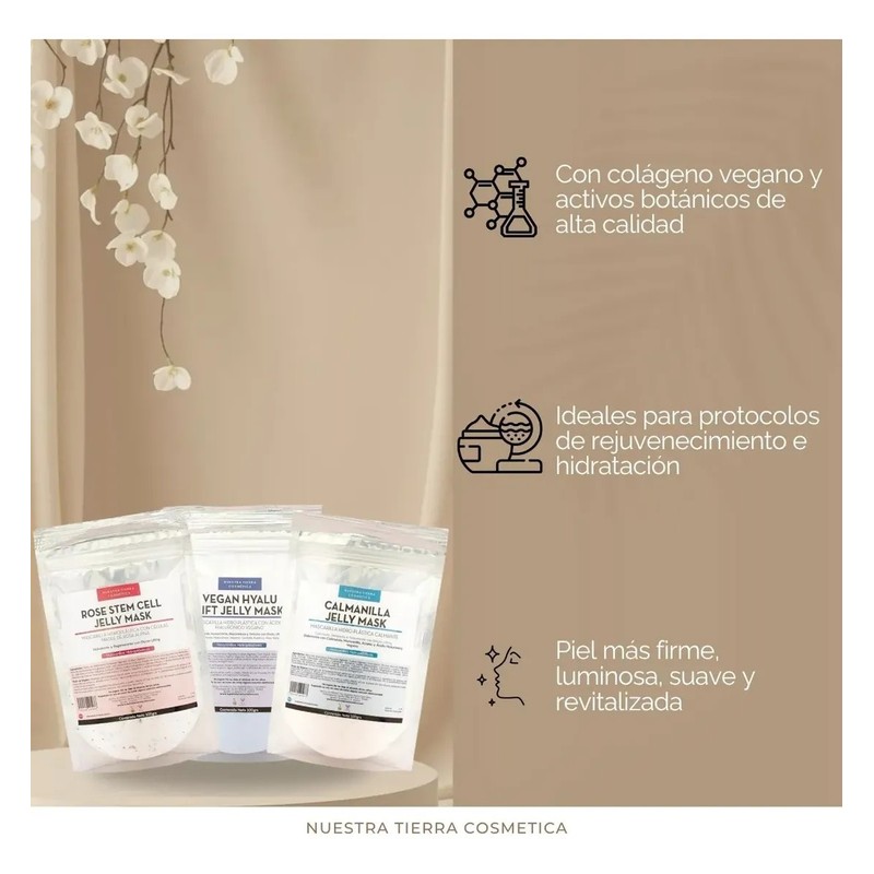 Kit Mascarillas Hidro Plásticas (3 Piezas)