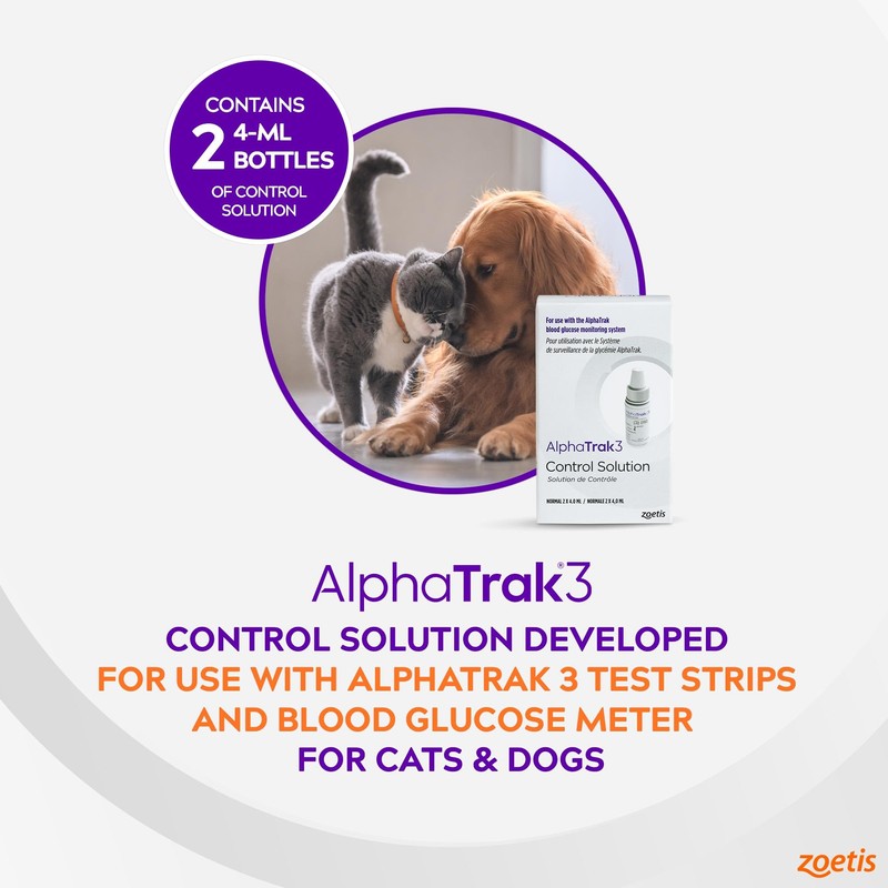 AlphaTrak 3 Control Solution for AT3 Blood Glucose Meter 2