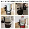 Drink Holder Desk, Cup Holder Table Anti Spill, 360 Degree