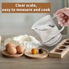 Newness Glass Measuring Cup with Handle, 700 ML (0.7 Liter,