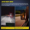 Nilight 2x LED Trailer Fender Light Clearance Marker Lights for