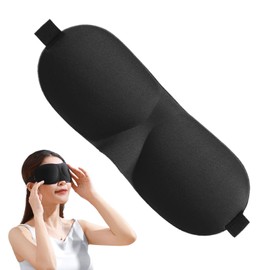 Eye Covers for Sleeping | 3D Nap Blindfold,Portable No Pressure Eye Cover for Meditation Nap Spa Flight Dorm Travel Camping Beach
