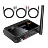 Bluetooth 5.3 Audio Receiver Transmitter, Low Latency Audio Adapter,Bluetooth Audio