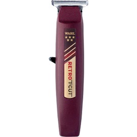 Wahl Professional 5 Star Series Cortadora de corte en T inalámbrica retro # 8412 ideal para estilistas profesionales y barberos 60 minutos de tiempo de funcionamiento