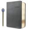 Soft Faux Leather Thick 640 Pages Blank Notebook A5 Daily
